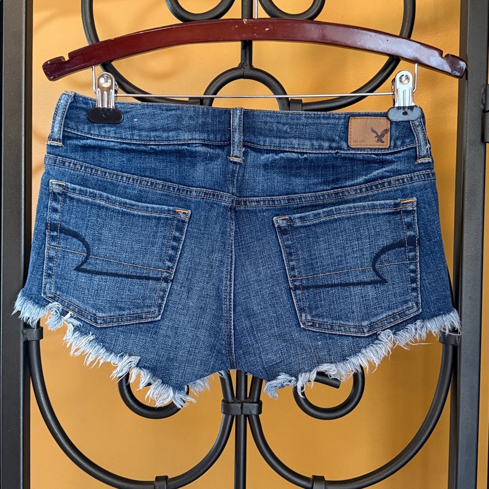AMERICAN EAGLE Embroidered Floral Denim Jeans - Picture 4 of 9